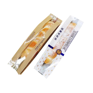 哑光中国阿里巴巴供应商促销广泛使用的廉价面包袋塑料包装
