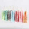 自定义徽标BOLSAS EN PAPIER KRAFT购物婚礼礼品袋BOLSA DE PAPEL KRAFT纸袋