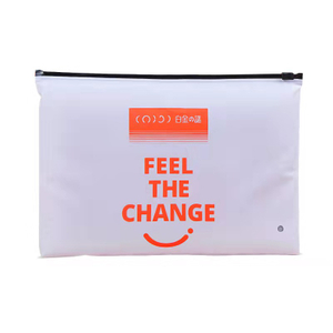 热销款哑光磨砂PVC EVA滑块拉链袋，高品质定制可重复密封的磨砂PP EVA OPP滑块袋PVC磨砂袋