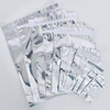 定制设计铝箔干花包装样品包装Sachet 1G 3G塑料拉链杂草包6x8cm