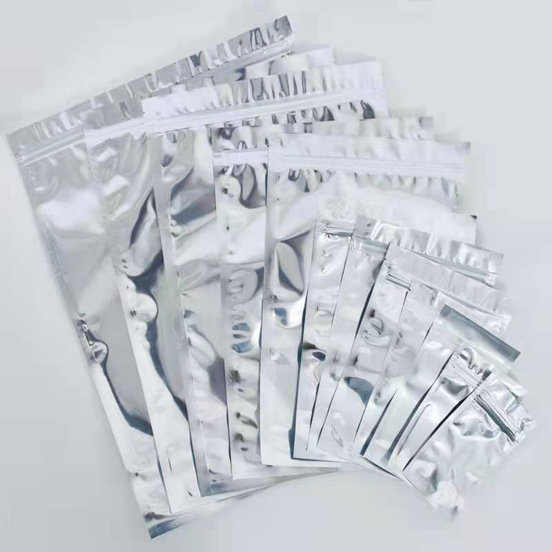 定制设计铝箔干花包装样品包装Sachet 1G 3G塑料拉链杂草包6x8cm