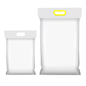 1kg 5kg 20kg 50kg方形底座邮资干草粉定制印花尼龙手柄塑料1kg尼龙包装