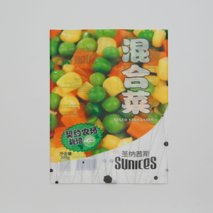 冷冻食品热封袋冷冻食品可重新密封袋冷冻食品袋ECO友好的冷冻食品袋
