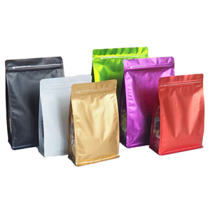 侧窗专用设计站立ZIP包装多彩1kg 3kg 5kg锁锁方形底袋