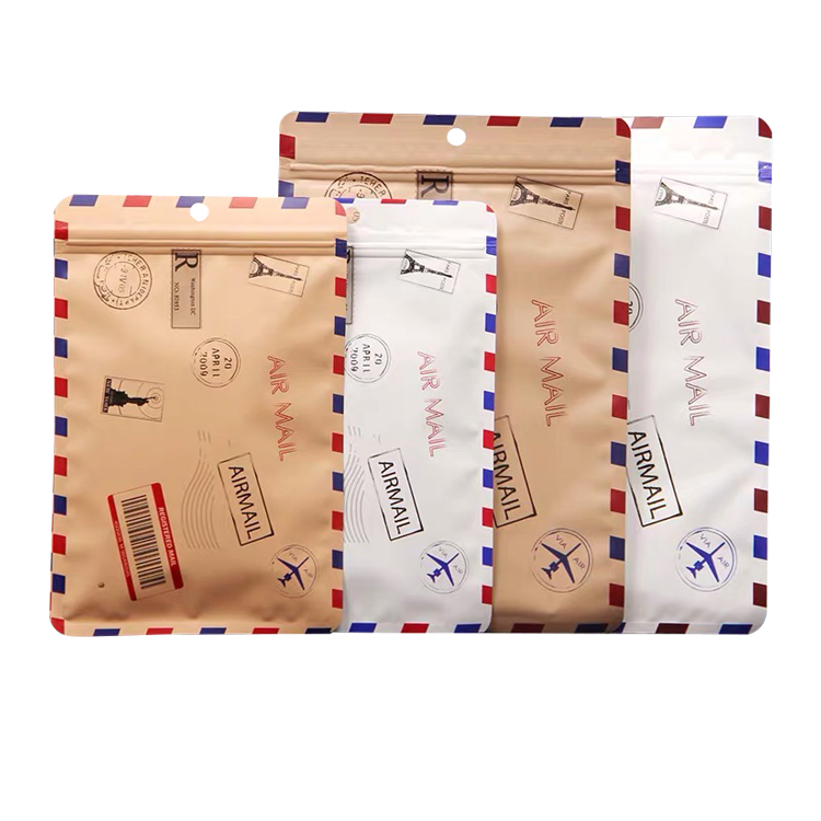 POTY MAYER MATTE HATHING拉链袋定制印花塑料信封可生物降解邮寄