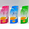 定制200ml / 400ml / 500ml透明喷口小袋小袋清洁饮料袋带喷口