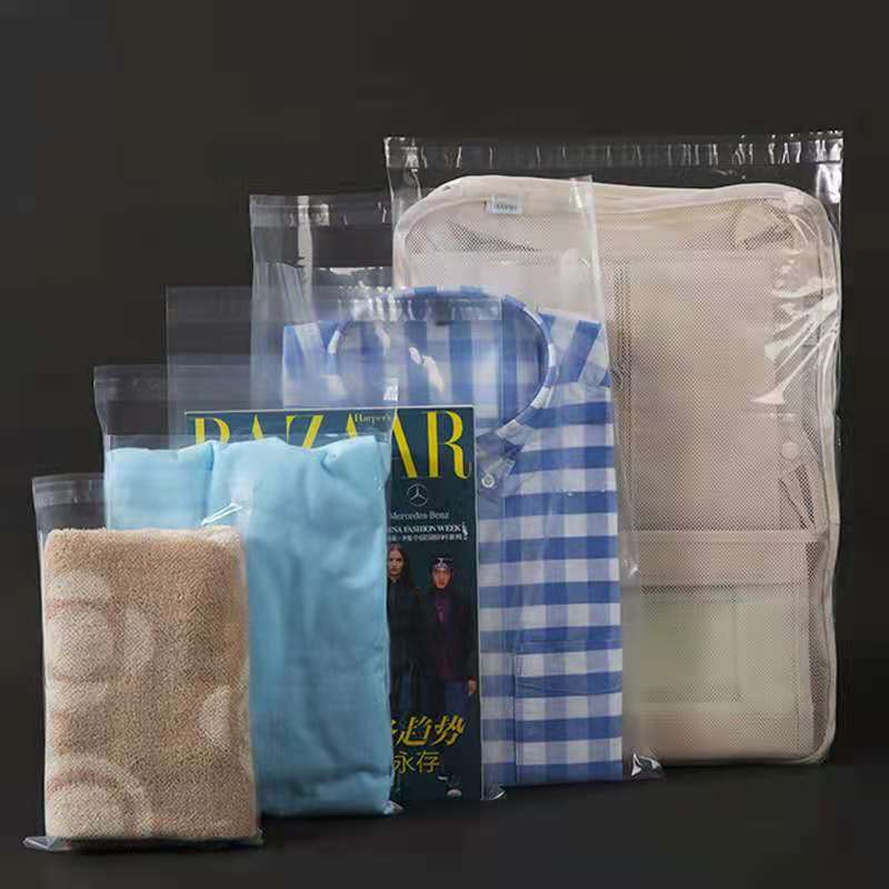 优质精品透明迷你小塑料袋自助胶印OPP配件珠宝包贴纸袋