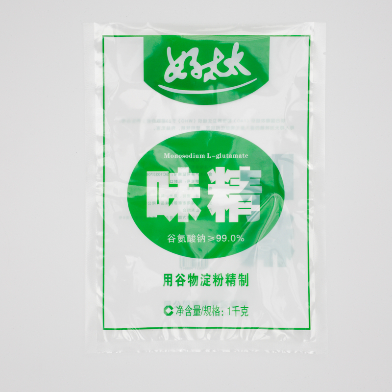 工厂高透明度PE 3侧密封真空袋包装