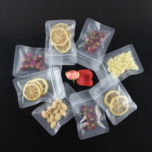 磨砂透明自密封袋零食干果茶食品包装袋