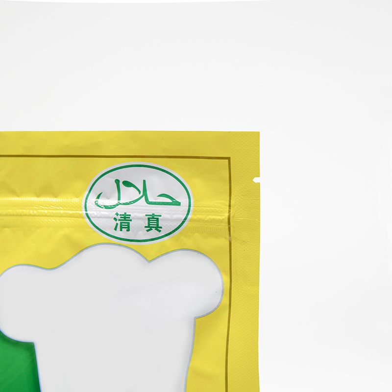 高品质耐用，使用定制塑料包装架起袋子喷出的谷物和液体食品的顶袋