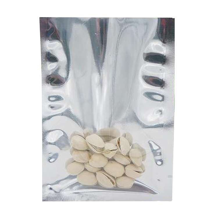 中国制造定制印刷5000PCS镀铝银阳自封袋食品包装袋半透明铝箔密封袋