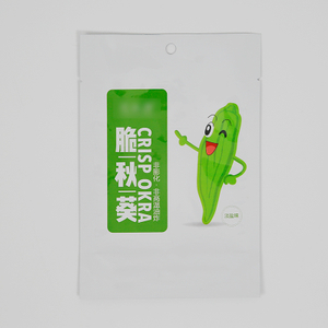 定制数码印花可粘性可生物降解塑料拉链袋站起来食品包装塑料袋