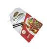 定制200ml / 400ml / 500ml透明喷口小袋小袋清洁饮料袋带喷口