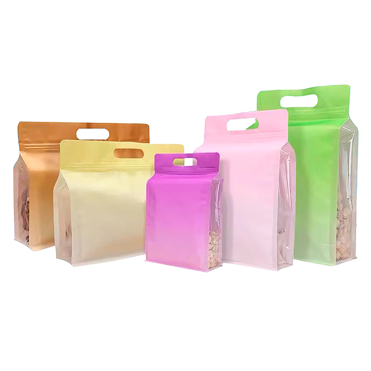 定制1KG 10KG扁豆AATA水果米可密封包装塑料袋带徽标