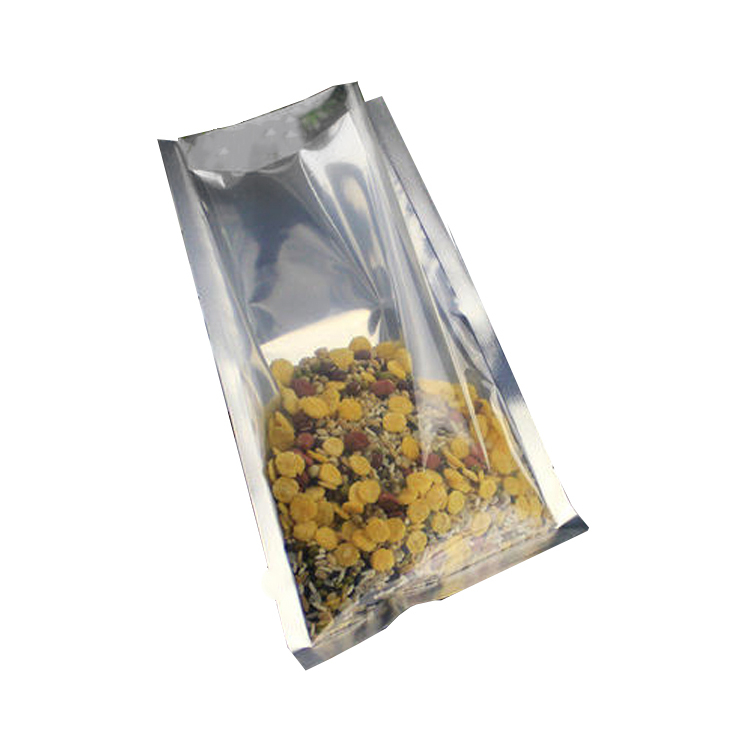 最受欢迎的定制印花批发塑料真空袋背封印透明食盒茶袋塑料食品包装