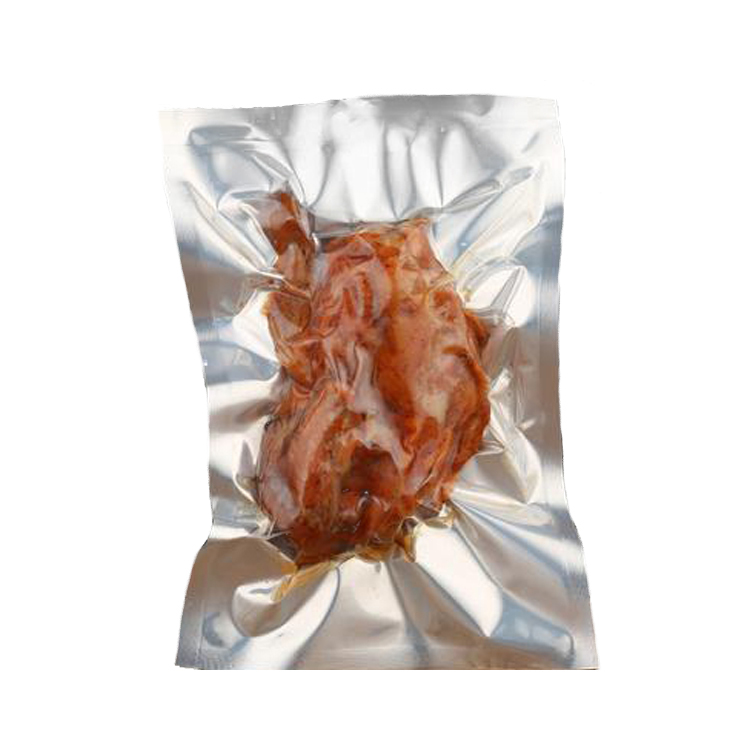 热封真空袋袋食品储存包装袋批发开放式彩色银色清澈的薄膜真空密封包装食品包装